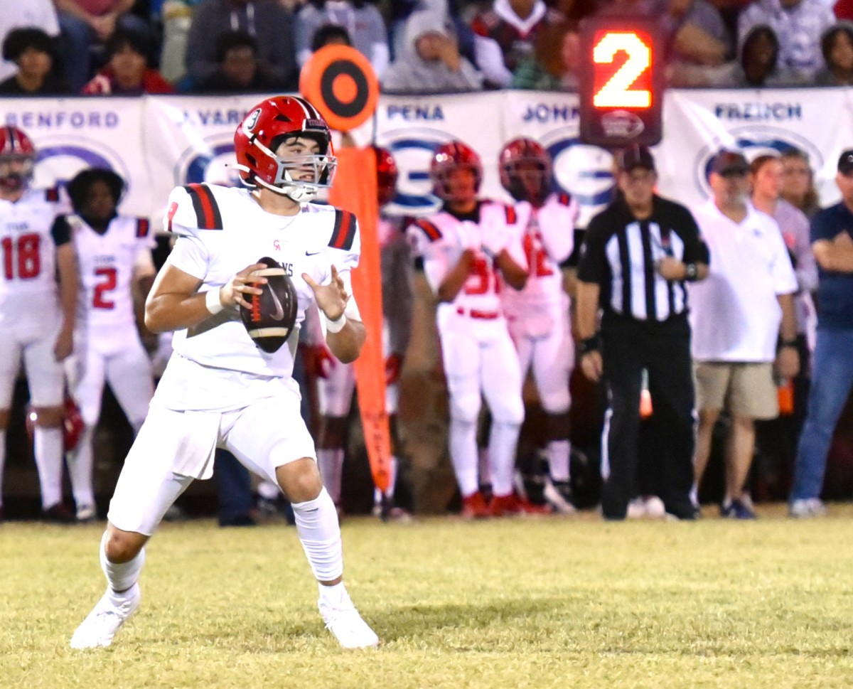 Midwest City Carl Albert quarterback Kevin Sperry by Michael Kinney 